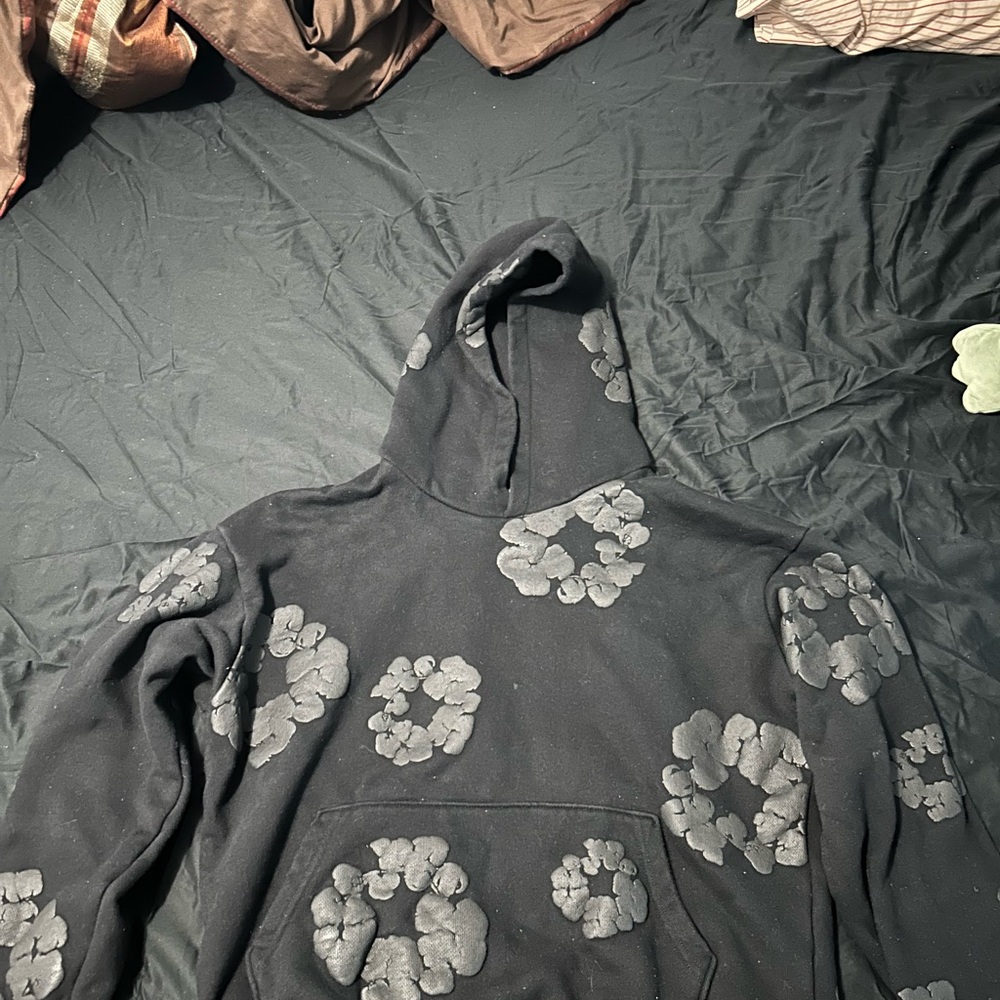 Denim tears monochrome hoodie